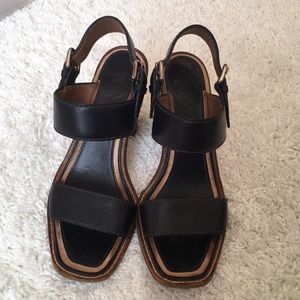 Prada Calzature Donna size 37 1/2 Sandal/Heel